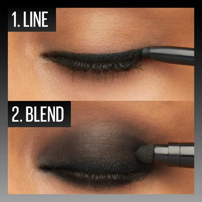 Maybelline Tattoo Studio Automatic Gel Pencil Vanntett Eyeliner, Blendbar, Smete Resistant, Matt Eyeliner For Opp til 36 Timer Bruk, Expressotini (Smokey Brown), Emballasje kan variere Expressotini (Smokey Brown)