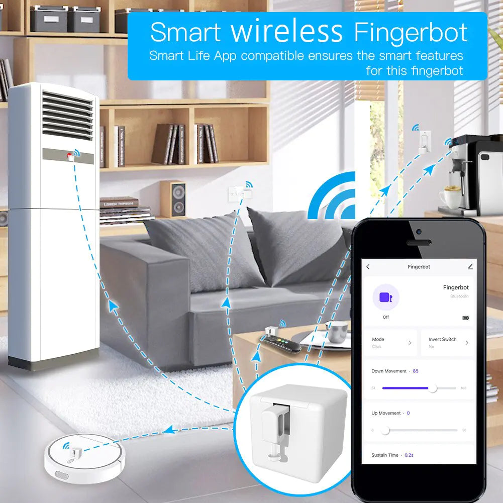 Bluetooth Compatible Fingerbot Robot