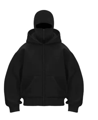 Double Hood Design Hooded Sweater