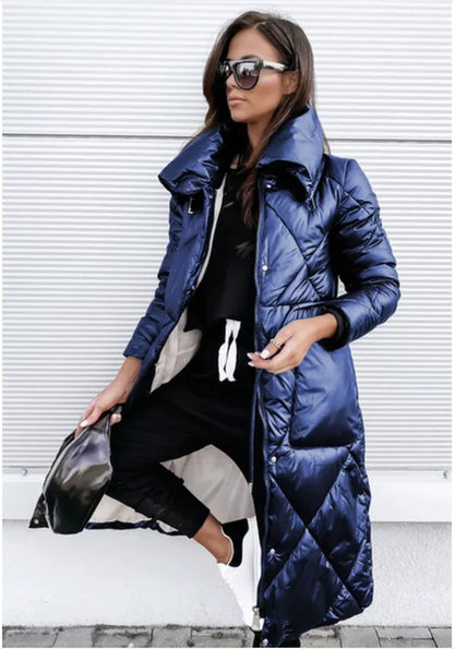 Plus Size Winter Long Fashion Coat