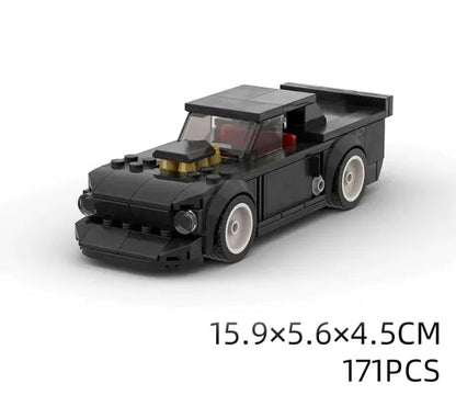 Kids Sports Car Building Set - Catch Cards