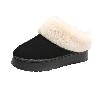 Women's Fashionable Fluffy Fur Slippers