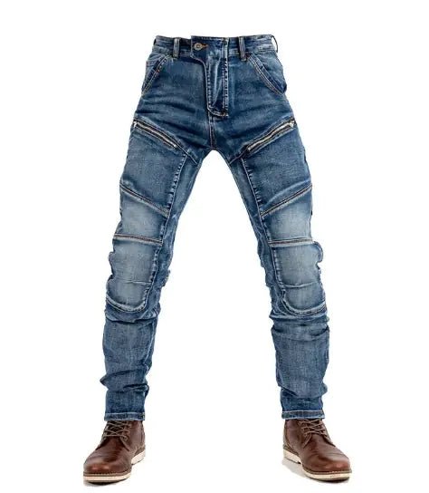 Leather Biker Jacket - Catch Cards