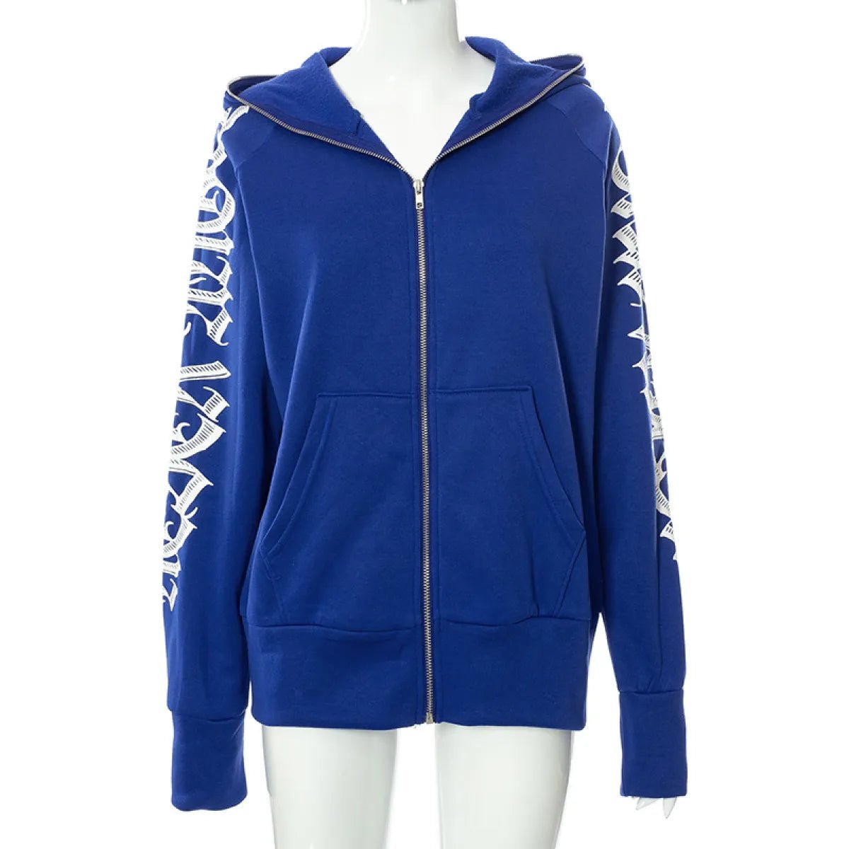 Letter Print Hoodie Sweatshirt - Catch Cards