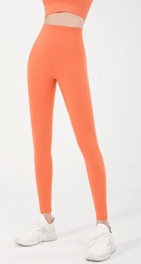 Lulu Nude High - Waist Fitted Yoga Pants - Catch Cards