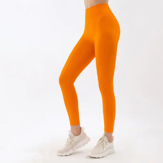 Lulu Nude High - Waist Fitted Yoga Pants - Catch Cards