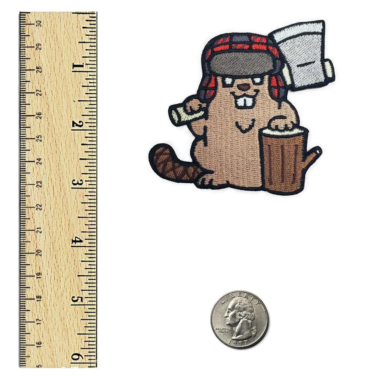 Lumberjack Beaver Patch - Catch Cards