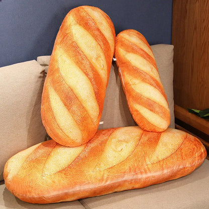 Soft Plush Bread Pillow Toy