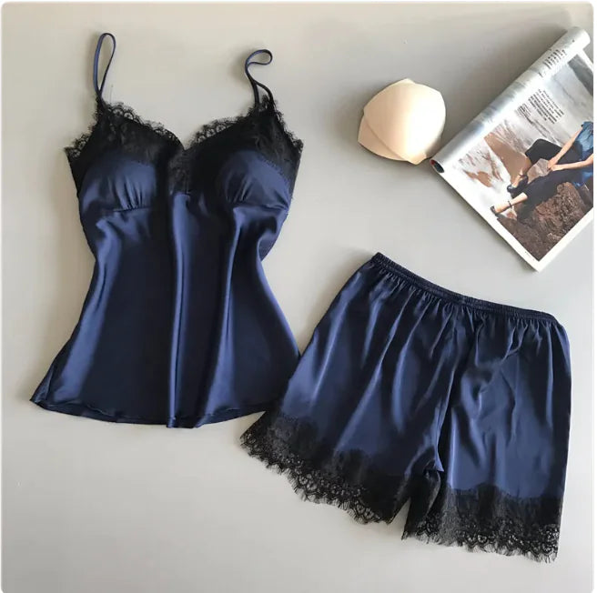 Conjunto de ropa de estar por casa Ice Ribbon para mujer