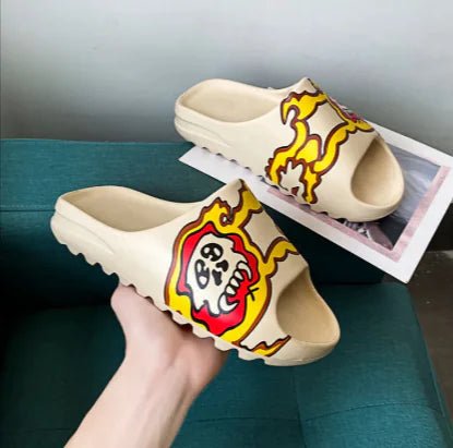 Men's Platform Beach Flip - Flops - Catch Cards