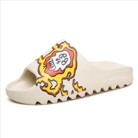 Men's Platform Beach Flip - Flops - Catch Cards