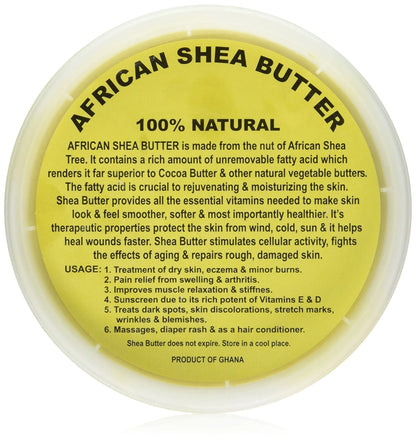 African Shea Butter, 32 oz. 0 Ounce (Pack of 10000) Yellow