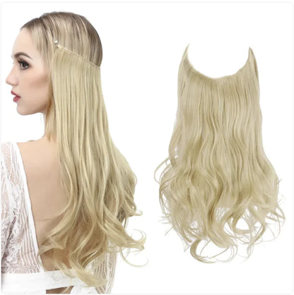 Long Curly High-Temperature Fiber Wig Set