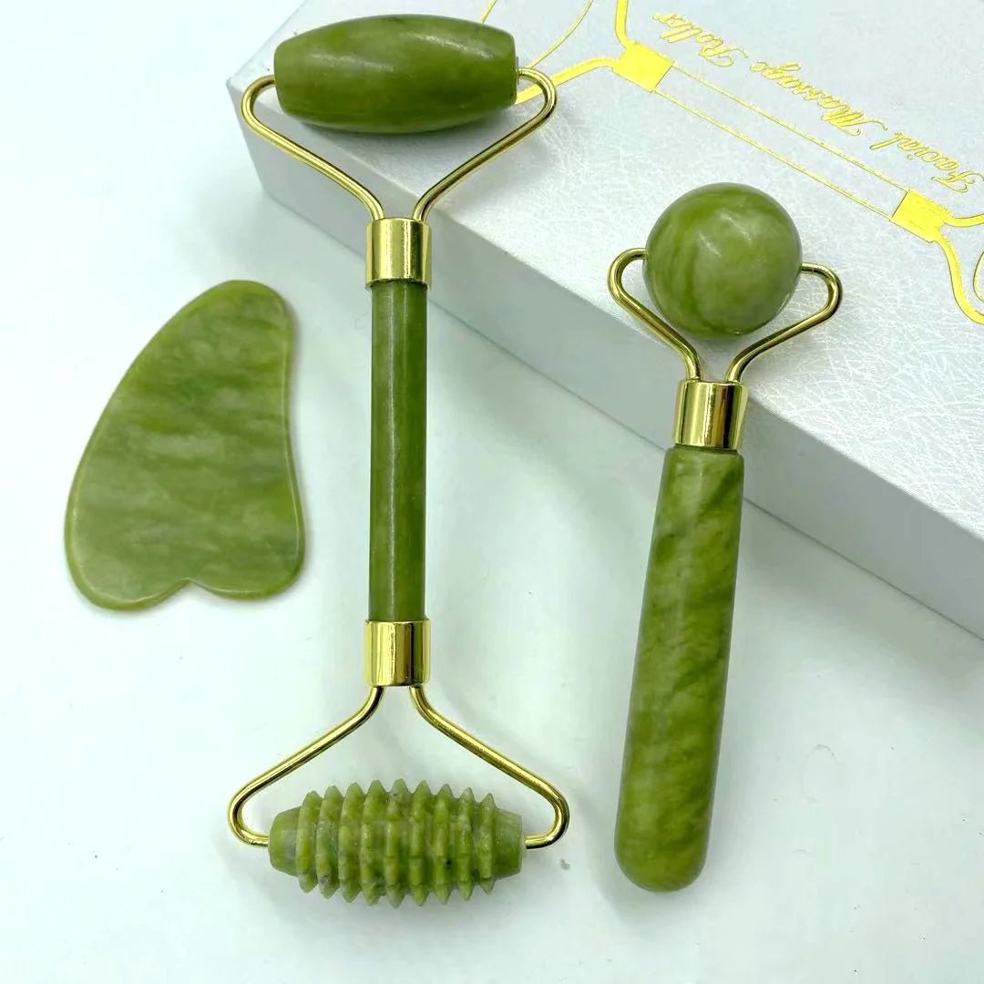 Natural jade beauty device - Catch Cards