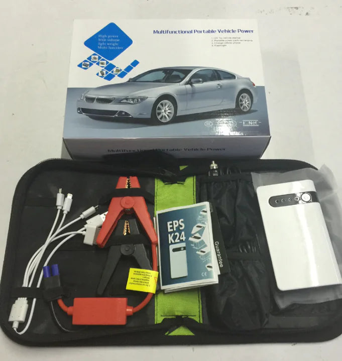 Arrancador de batería portátil para coche de 20000 mAh, cargador de batería portátil