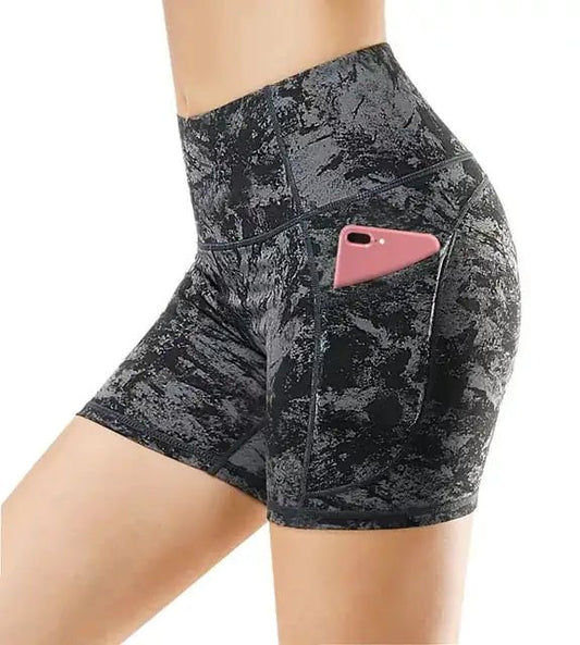 New Women's Yoga Fitness Running Shorts - Catch Cards