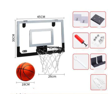 Mini aro de baloncesto para puerta (para niños y adultos)