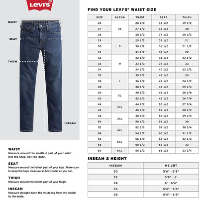 Levi's Men's 501 Original Fit Jeans (Også tilgjengelig i Big &amp; Tall) Standard 38W x 36L Light Stonewash