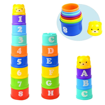 Figures Letters Stack Tower A