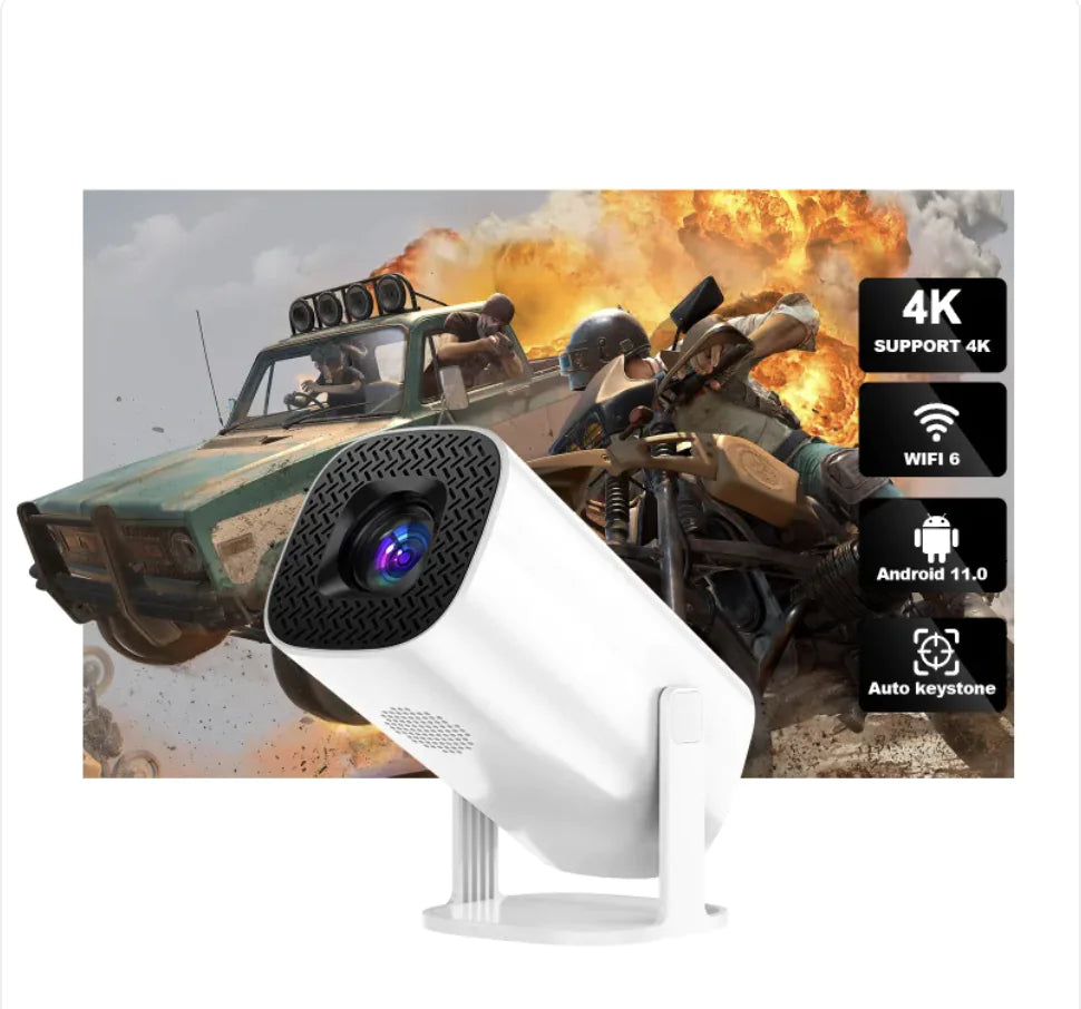 Portable 4K Household Projector