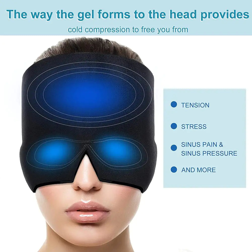 Stress relief Head Massager & Eye Mask for Stress and Pain Relief