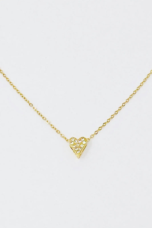 Mini collar de corazón de recuerdo