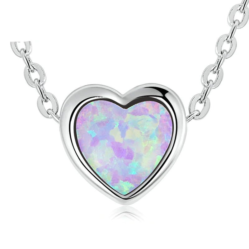 Opal Love Necklace - Catch Cards