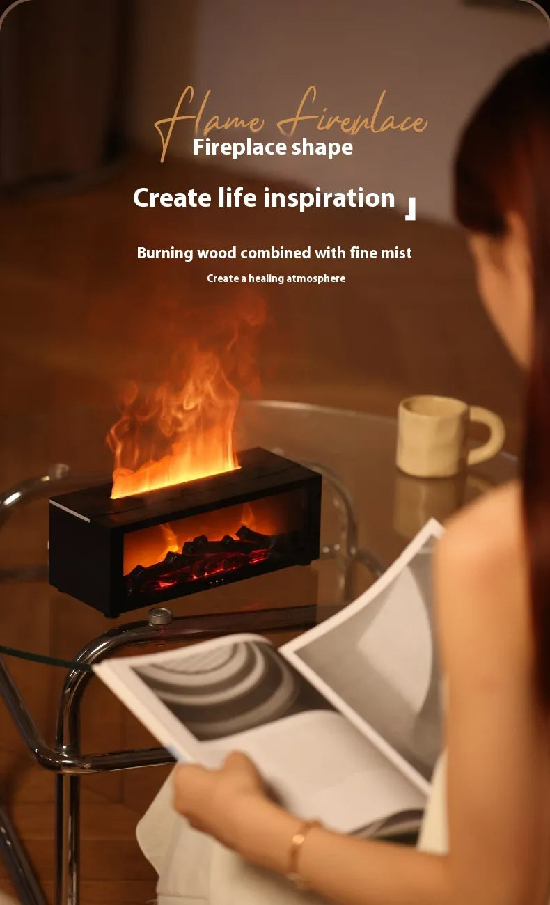 3D Fireplace Humidifier