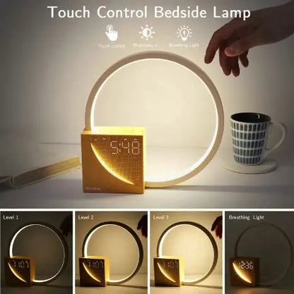 Bedside Lamp With Alarm Clock