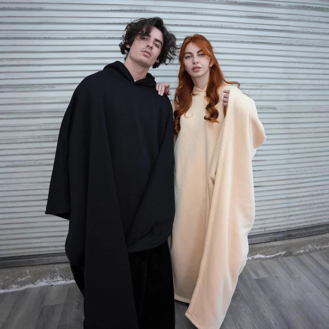 Unisex Woolen Cape Top