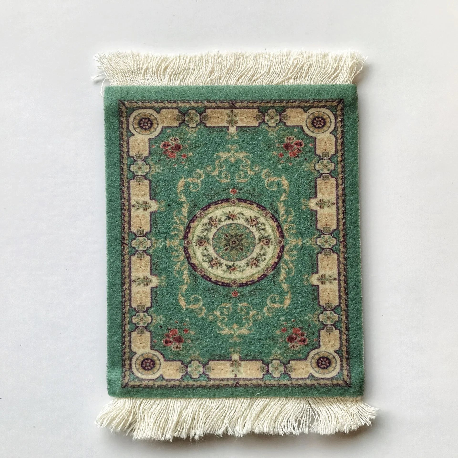 Persian Carpet Mouse Pad & Coasters: Vintage Elegance - Catch Cards