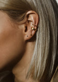 Pin Up Earrings - Gold