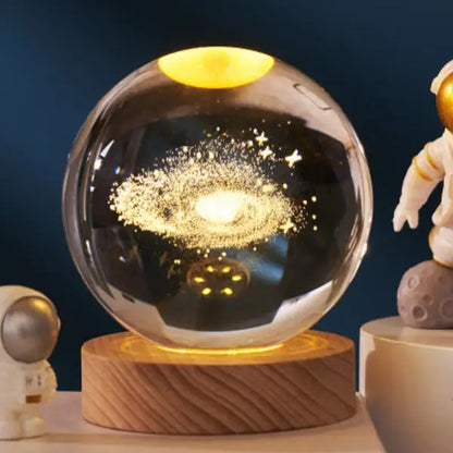 Mesmerizing 3D LED Crystal Balls