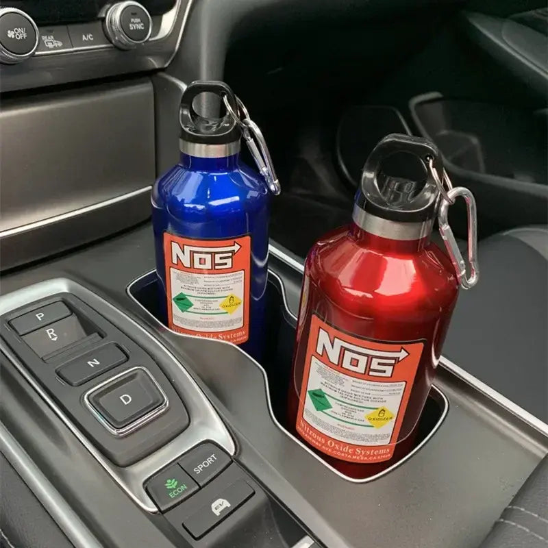 Car NOS Nitrogen Water Bottle