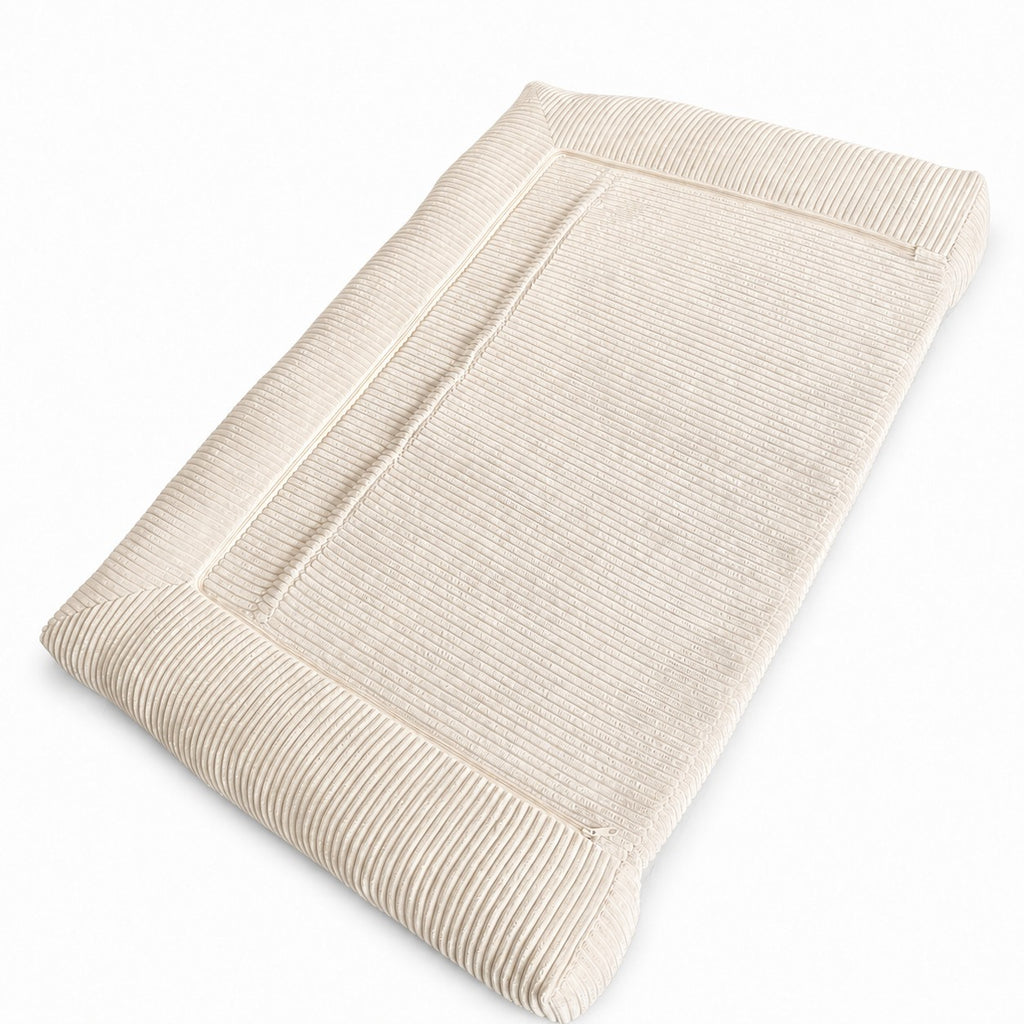 Carré Memory Foam Dog Mattress – Vanilla Beige, XL