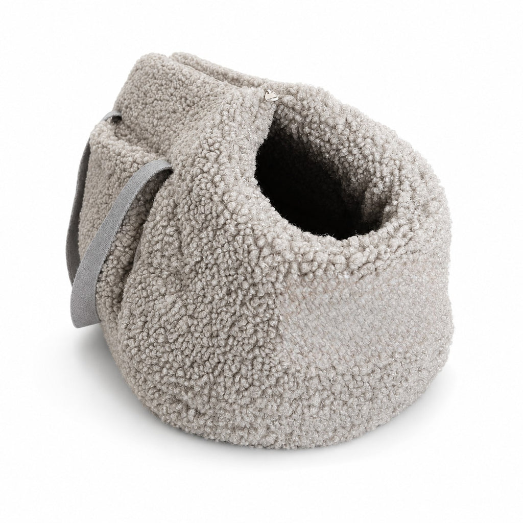Doudou Teddy Dog Carrier Bag – Cappuccino, M