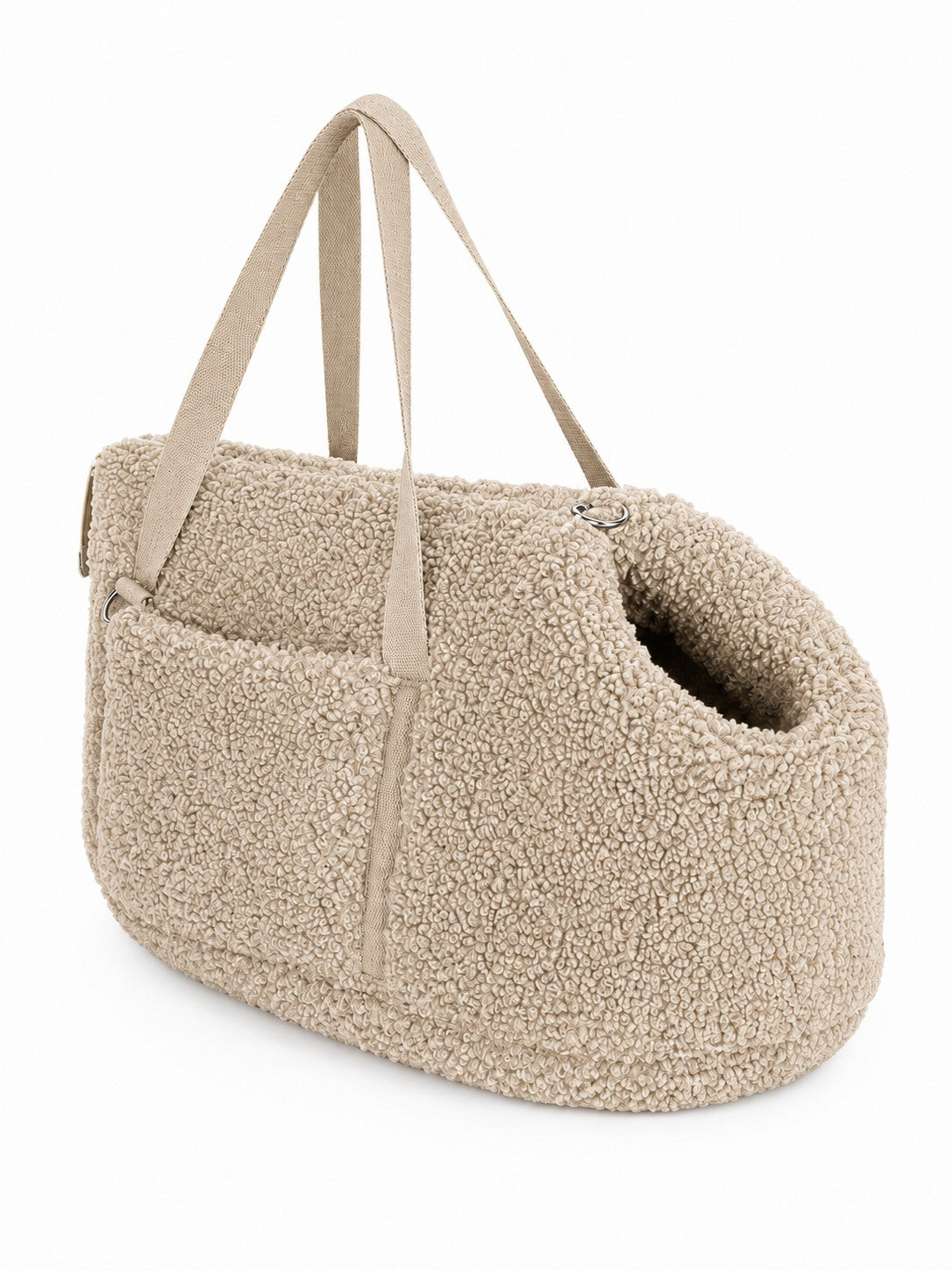 Doudou Teddy Dog Carrier Bag – Vanilla, M