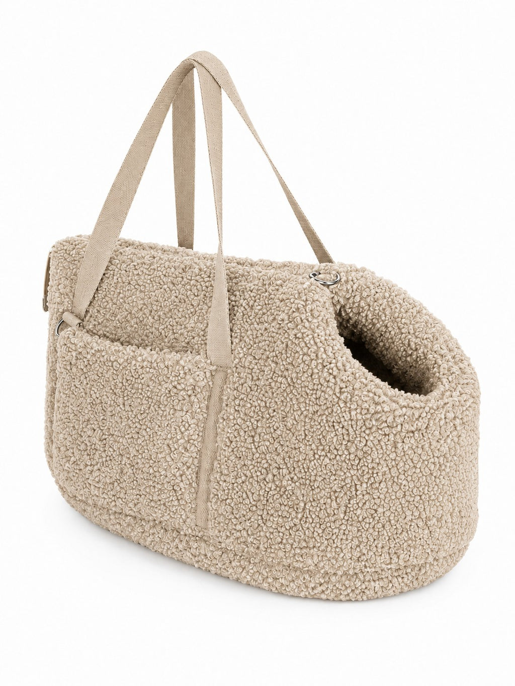 Doudou Teddy Dog Carrier Bag – Vanilla, S
