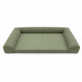 Carré Memory Foam Dog Mattress – Olive Green, XL