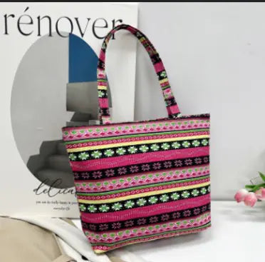 Versatile Printed Tote Bag