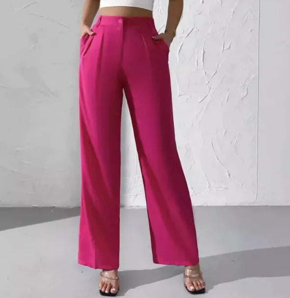 Pantalones formales elegantes para mujer