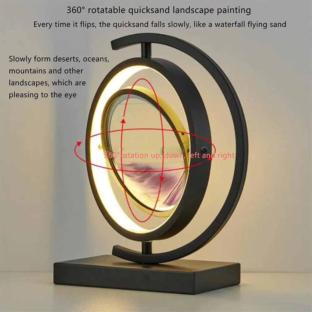 3D Quicksand bordlampe