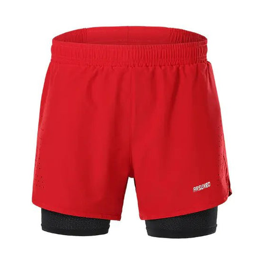 Quick - Drying Breathable Fitness Marathon Shorts - Catch Cards