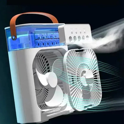 Portable HejK com  Fan Air Conditioner USB Electric Fan