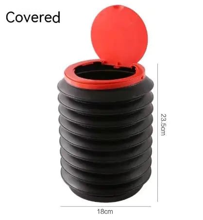 Retractable Trash Can - Catch Cards