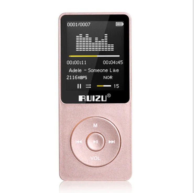 RuiZu X02 MP3 Voice Recorder and Portable Player - Catch Cards