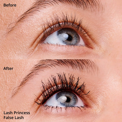 essens | Lash Princess False Lash Effect Mascara (3 Pack) | Flekksikker volum og lengde | Cruelty Free &amp; Paraben Free 0,4 Fl Oz (pakke med 3) Svart