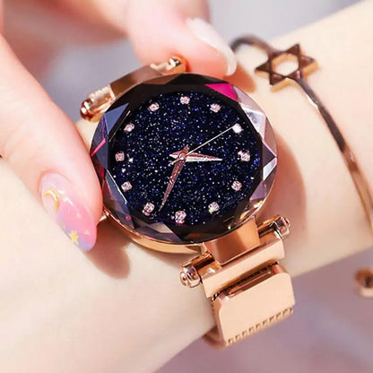 Reloj de diamantes de lujo para mujer