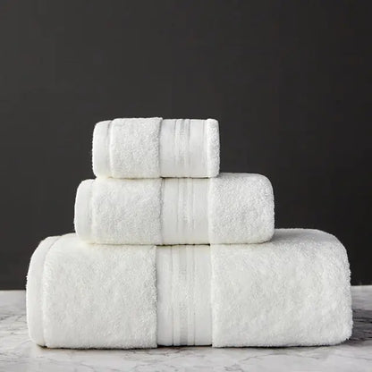 New Egyptian Cotton Bath Towel Set  Made from premium Egyptian cotton, these towels are soft, absorbent, and durable. Egyptian Cotton Towel Set