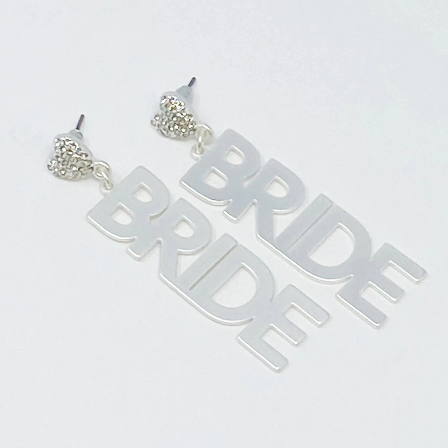 Say I Do Bride Earrings - Catch Cards